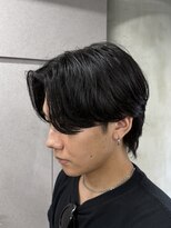 ニコ トウキョウ ロジック(nico TOKYO Logic) メンズセンターパートニュアンスパーマフェザーパーマ