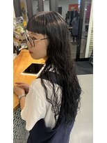 サニーズ(SUNNY'S by CONKS)&nbsp;スーパーロングパーマ×オン眉