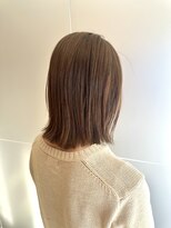 リノア 鵠沼海岸(LINOA)&nbsp;ダークアッシュ/似合わせカット/ミディアムレイヤー