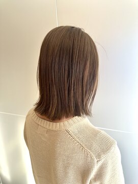 リノア 鵠沼海岸(LINOA) ダークアッシュ/似合わせカット/ミディアムレイヤー
