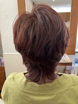 ナチュラルヘアーラック ウルフカット
