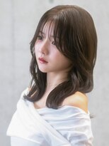 オーブ ヘアー エデン 池袋2号店(AUBE HAIR eden)&nbsp;20代・30代_韓国風巻き髪_顔回りレイヤー