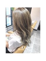 ロンド ルージュ 銀座店(Lond rouge)&nbsp;【遠藤　駿】独自の配合でブリーチ無しでもできる透明感カラー☆