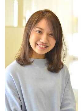 アドラーブル 長岡リップス旭岡店(adorable) ベージュカラー×フェミニン★小顔ヘルシーレイヤー