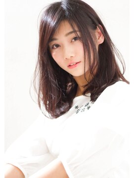 マリアバイアフロート(Maria by AFLOAT) エフォートレスに黒髪風伸ばしかけも◎