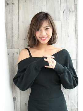 ヘアラウンジ ソレイユ 六本木本店(HAIR LOUNGE Soleil) ミルクティーベージュのラフかわカール♪