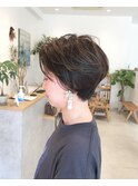 ナチュラルなハンサムショート