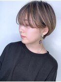 【morio池袋】可愛くて色気のあるマッシュショート♪