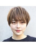 ナチュラルなスタイリングが似合うショート