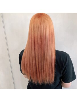 エイト ヘアサロン 渋谷本店(EIGHT) オレンジカラー