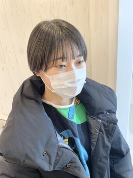 エフバイラブランシュ 大宮東口店(ef by La Blanche) 大宮/ショコラベージュ/ボブルフ/カール/ベビーバング