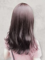 ユキオ オブ ヘアー(YUKIO of Hair) 20代30代毛先パーマピンクアッシュ透明感小顔