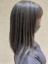 チップタップ 町田店(tip top)&nbsp;憧れグレージュ × 白髪ぼかしハイライトカラー