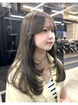 アリュウル 表参道(ALLURE) 大人気ザクザクレイヤー！オリーブベージュカラー◎KAKO