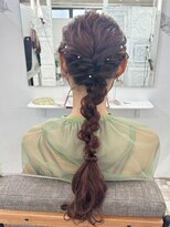ヘアセットサロン クリアリティ(clarity) あみおろしアレンジ