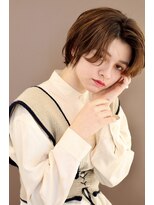 アンドレイ 表参道(andrey)&nbsp;[ANDREY]グレーベージュ/レイヤーロング/前髪パーマ黒髪カタログ