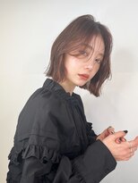 アンサム 久留米店(UNSOME) 前髪なしボブ/流し前髪