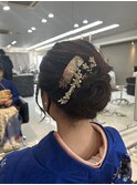 和装ヘアアレンジ