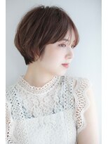 グレイス ヘアドレッシング 鷹匠(grace hair dressing)&nbsp;丸みショートボブ