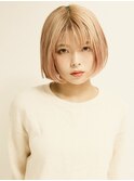 黒髪/グレーベージュ/レイヤーロング/前髪パーマ[新宿駅]