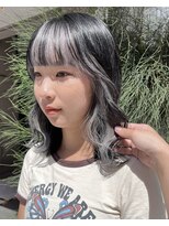 ゼスト 八王子店(ZEST)&nbsp;ホワイトシルバー/インナーカラー【佐々木麻衣】