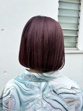 アマンヘアーイースト 吉祥寺東口店(Aman hair-e) ボルドーボブ2024A/W【Amanhair-e吉祥寺】