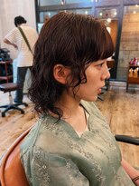 テテコケット(tete coquette)&nbsp;２０代から４０代に人気のミディアムカットとカジュアルパーマ