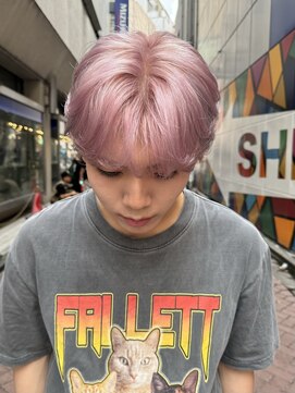 ノラ シンディ(NORA CYNDY) センターパート/ピンクペール