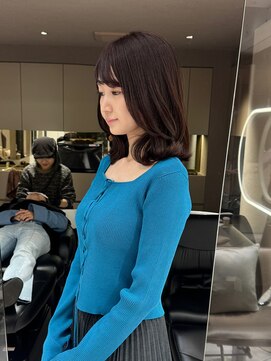 メゾンマイル 恵比寿(maison mile) グレージュカラー/似合わせカット/白髪ぼかし/髪質改善[恵比寿駅