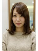 ナチュラルストレートミディアム