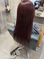 ルフレ 新宿本店2nd(Reflet) ◎プルエクステ付けたままカラー