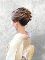 トレノ(Treno.)&nbsp;着物ヘア　アップスタイル
