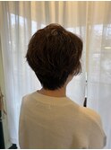 ショートボブ×パーマ