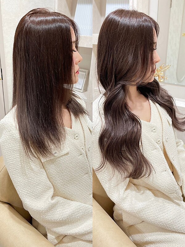 シールエクステ】 40枚 セミロングからロングに_▽：L002526681