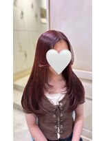 アソビ 表参道(ASOBI)&nbsp;ブリーチなしダブルカラー/チェリーピンク/ピンクカラー