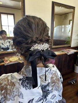 ユアサ(YUASA) 浴衣ヘアセット