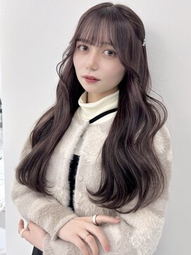 ランテルディ 渋谷(LANTERDIT) 【LANTERDIT】ラベンダーグレージュ/イルミナカラー/前髪/Risa