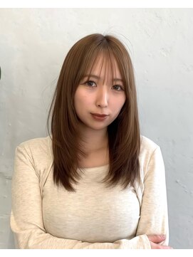シェス 梅田茶屋町(shes) レイヤーカット/アリサ