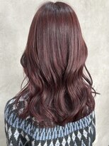 ルノン フィージュ(LUNON fieju)&nbsp;黒髪クラゲヘアーオリーブグレー小顔ココアベージュ