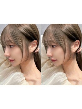 【鳳駅東口徒歩30秒】印象が大きく変わる前髪や顔周りを繊細にカット！横顔や首周りも綺麗に見せる♪
