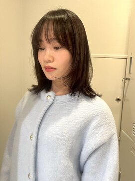 ローレンジウ(LOREN JU) ハッシュカット/小顔/ココアベージュ/オリーブグレー/名駅名古屋