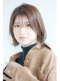 白髪ぼかし明るめカラー
