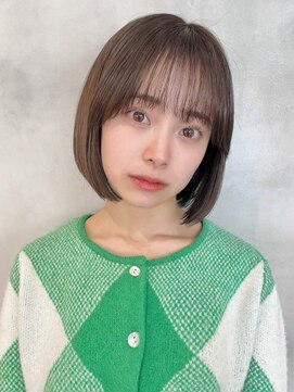 ロンド 銀座(Lond) ☆【春日】オリーブグレー/ボブ/ココアベージュ/黒髪/小顔104