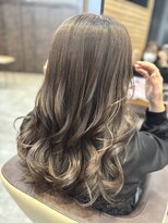 バルべス トーキョー(BARBES TOKYO)&nbsp;上品レイヤー×透け感グレージュ【和泉】