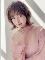フレイムス ヘアアンドリラックス 吉川店(Frames hair&relax) 韓国風レイヤー/くびれボブ/20代30代40代◎前髪あり/吉川