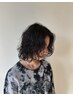 【　メンズ　】　カット＋パーマ《えり剃り＆まゆ剃り付》￥9700→￥8000