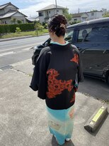 美容室こころ 着付けとヘアセット