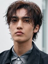 フィフス 大分(fifth)&nbsp;大分スパイラルパーマメンズカットセンターパートツーブロック