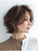 白髪ぼかし/脱白髪染め/グレージュ