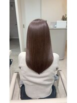 レイネ 人形町(Rayne')&nbsp;ダークパープル/ナチュラルショート/夏のヘアアレンジ/人形町